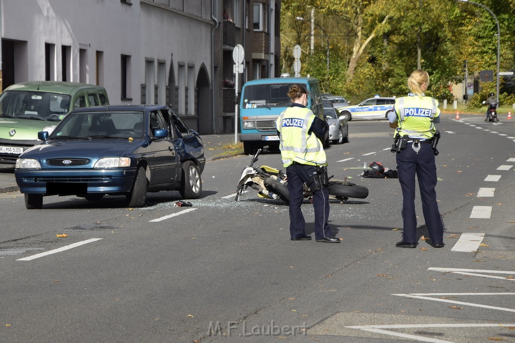 VU Krad PKW Koeln Duennwald Berlinerstr P036.JPG - Miklos Laubert